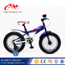 Gros pneus petites roues nouveau modèle enfant essence vélo / 16 pouce cool sport enfants gros vélo / alibaba usine prix vélo pour enfants